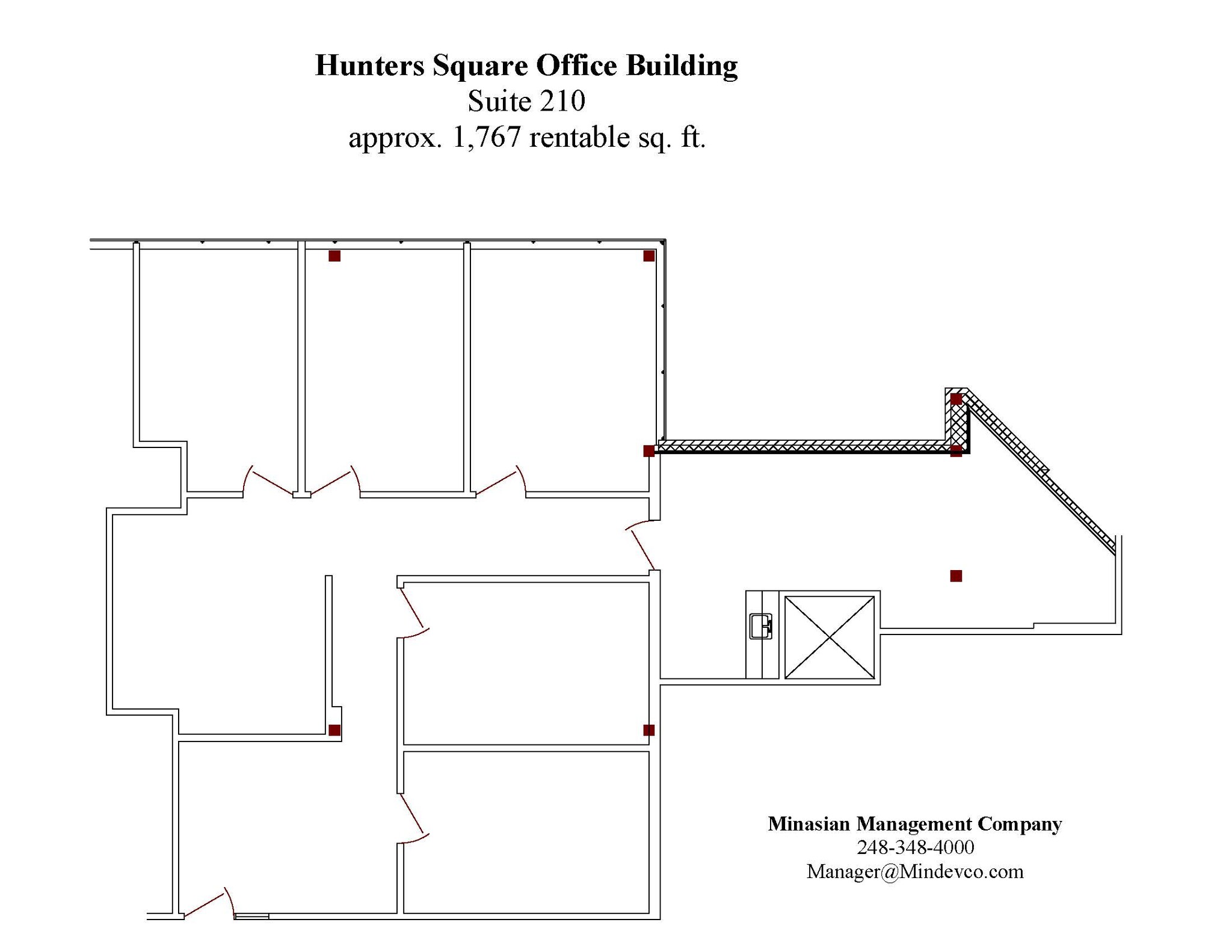 31555 W 14 Mile Rd, Farmington Hills, MI for lease Floor Plan- Image 1 of 1