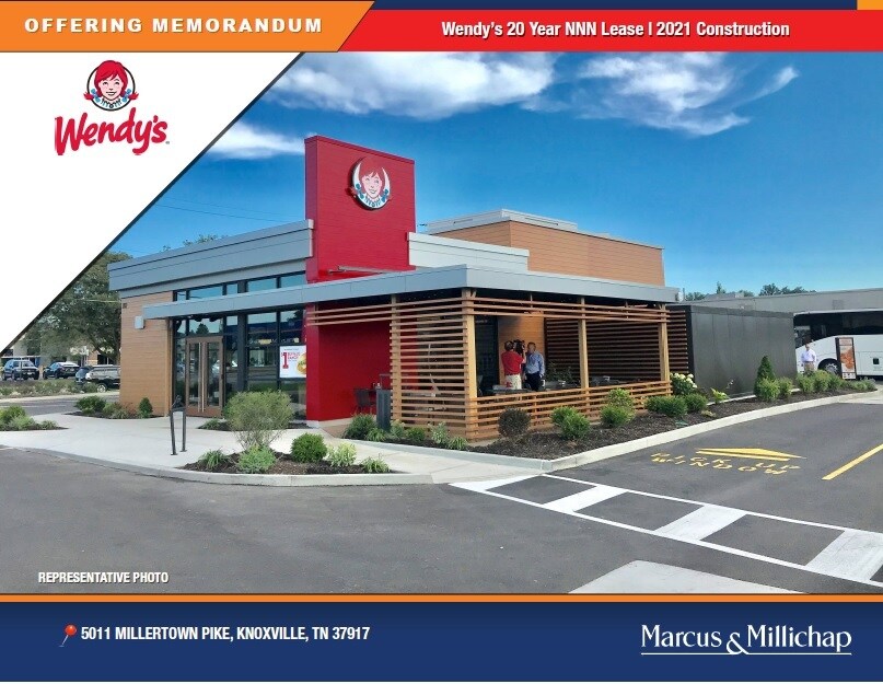 5011 Millertown 1 Knoxville Tn 37917 Wendy S 20 Year Nnn Lease 2021 Construction Loopnet Com