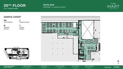 222 Merchandise Mart Plz, Chicago, IL for lease Floor Plan- Image 1 of 1