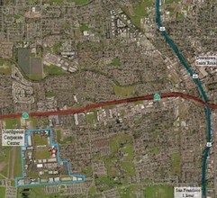 1234 Apollo Way, Santa Rosa, CA - AERIAL  map view