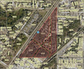 SR19 & Summerall Ave, Tavares, FL - aerial  map view