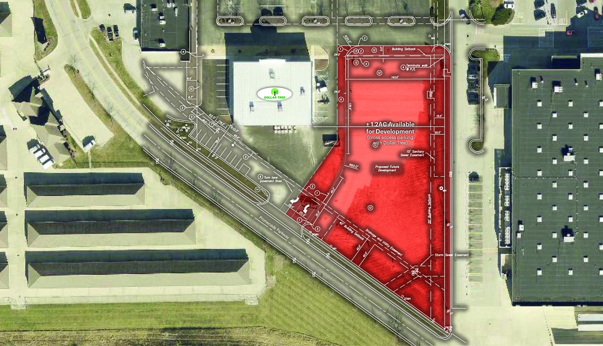 3579 Promenade Pky, Lafayette, IN for sale Site Plan- Image 1 of 7