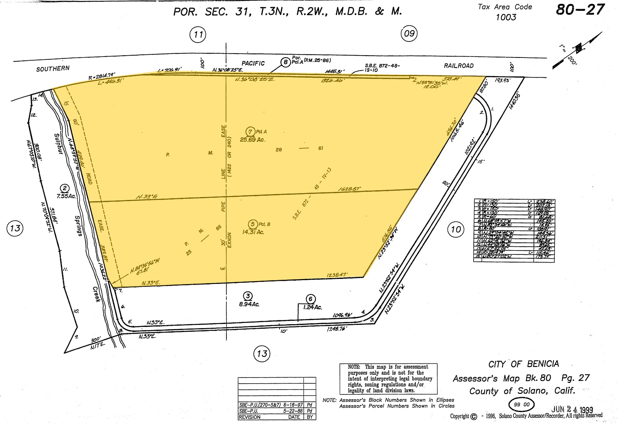 3800 Industrial Way, Benicia, CA for sale Plat Map- Image 1 of 1