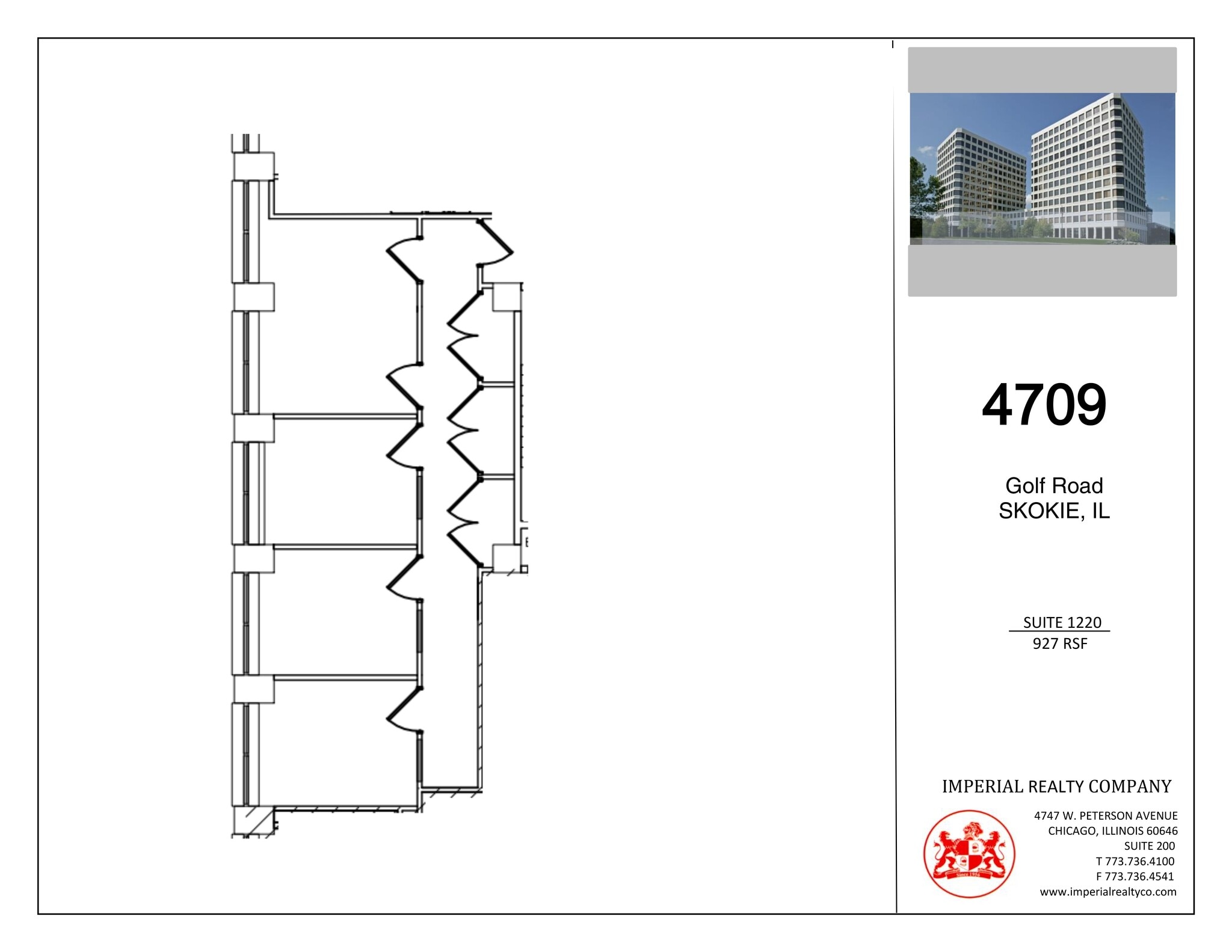 4709-4711 Golf Rd, Skokie, IL for lease Site Plan- Image 1 of 1