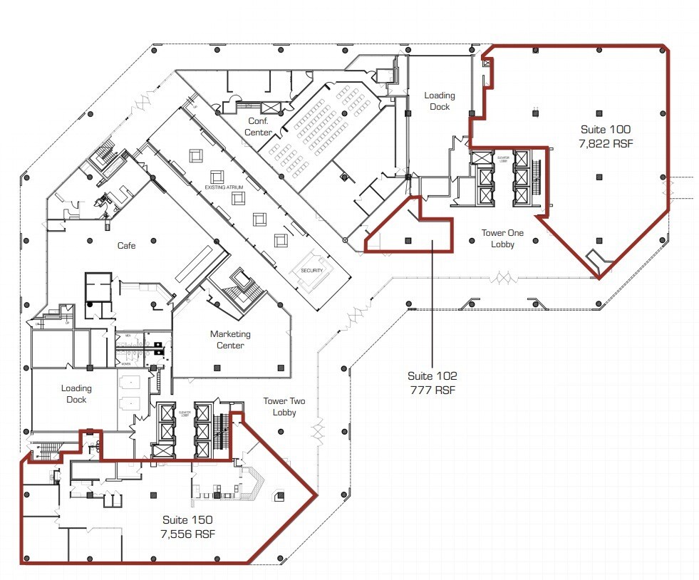330 E Kilbourn Ave, Milwaukee, WI for lease Floor Plan- Image 1 of 1