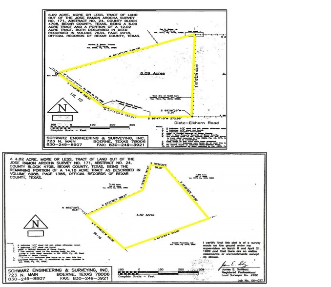 IH 10 W & Dietz-Elkhorn Rd, Boerne, TX for sale - Plat Map - Image 3 of 3