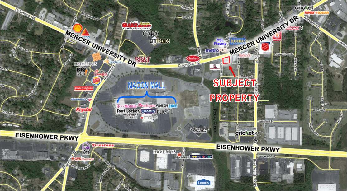 3360-3366 Mercer University Dr, Macon-Bibb, GA for sale Building Photo- Image 1 of 1