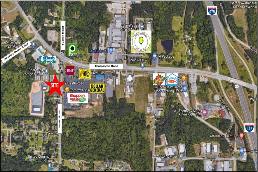 2259-2273 Heath Rd, Macon-Bibb, GA for sale - Building Photo - Image 2 of 4