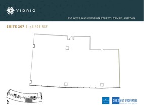 350 W Washington St, Tempe, AZ for lease Floor Plan- Image 1 of 1