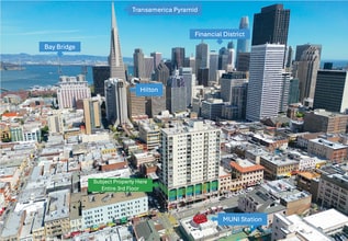 950 Stockton St, San Francisco, CA - AERIAL  map view