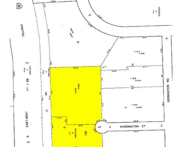 2222 Kensington Ct, Oak Brook, IL for lease - Plat Map - Image 3 of 3