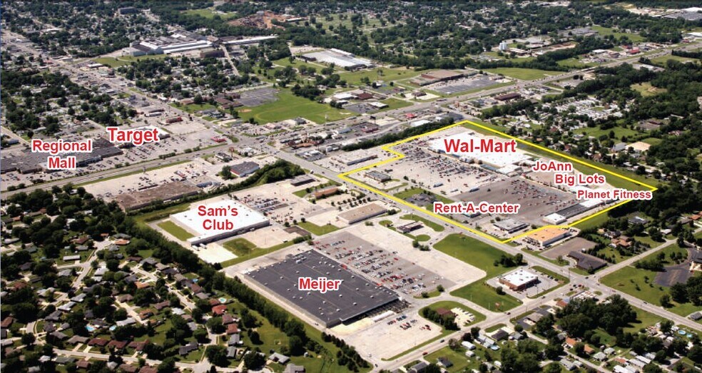 2130-2166 E Markland Ave, Kokomo, IN for lease - Kokomo Shopping Center Image - Image 1 of 7