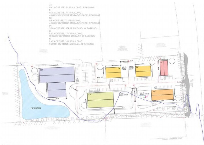 26823 FM 2978, Magnolia, TX for lease - Site Plan - Image 3 of 3