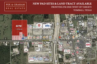 New Pad Sites & Land Tract Fronting FM 2920 - Day Care Center