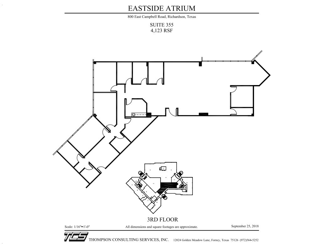 800 E Campbell Rd, Richardson, TX for lease Floor Plan- Image 1 of 1