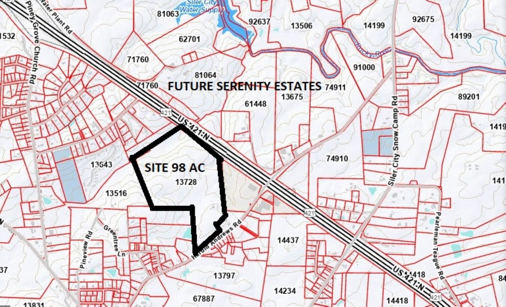 Harold Andrews Rd, Siler City, NC 27344 Land for Sale