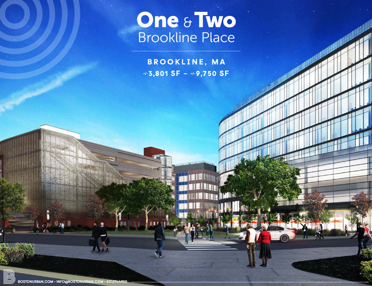 1 Brookline Pl, Brookline, MA for lease - Building Photo - Image 1 of 5