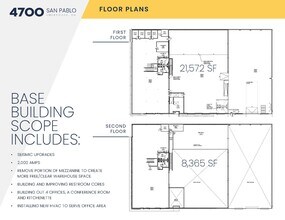 4700 San Pablo Ave, Emeryville, CA for lease Floor Plan- Image 2 of 2