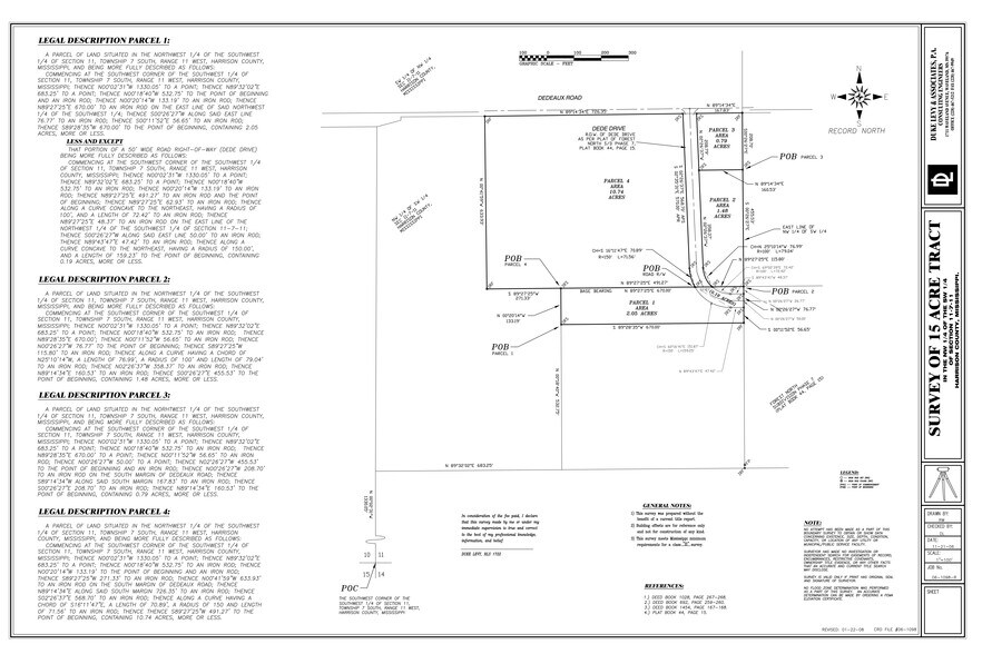 Dedeaux Rd, Gulfport, MS for sale - Site Plan - Image 2 of 2