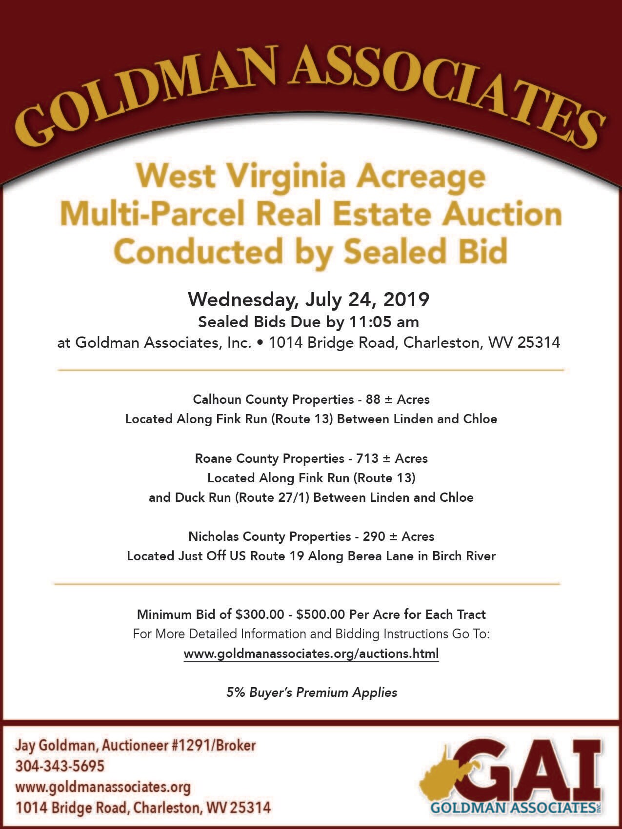 Fink Run Rd, Linden, WV for sale Other- Image 1 of 1