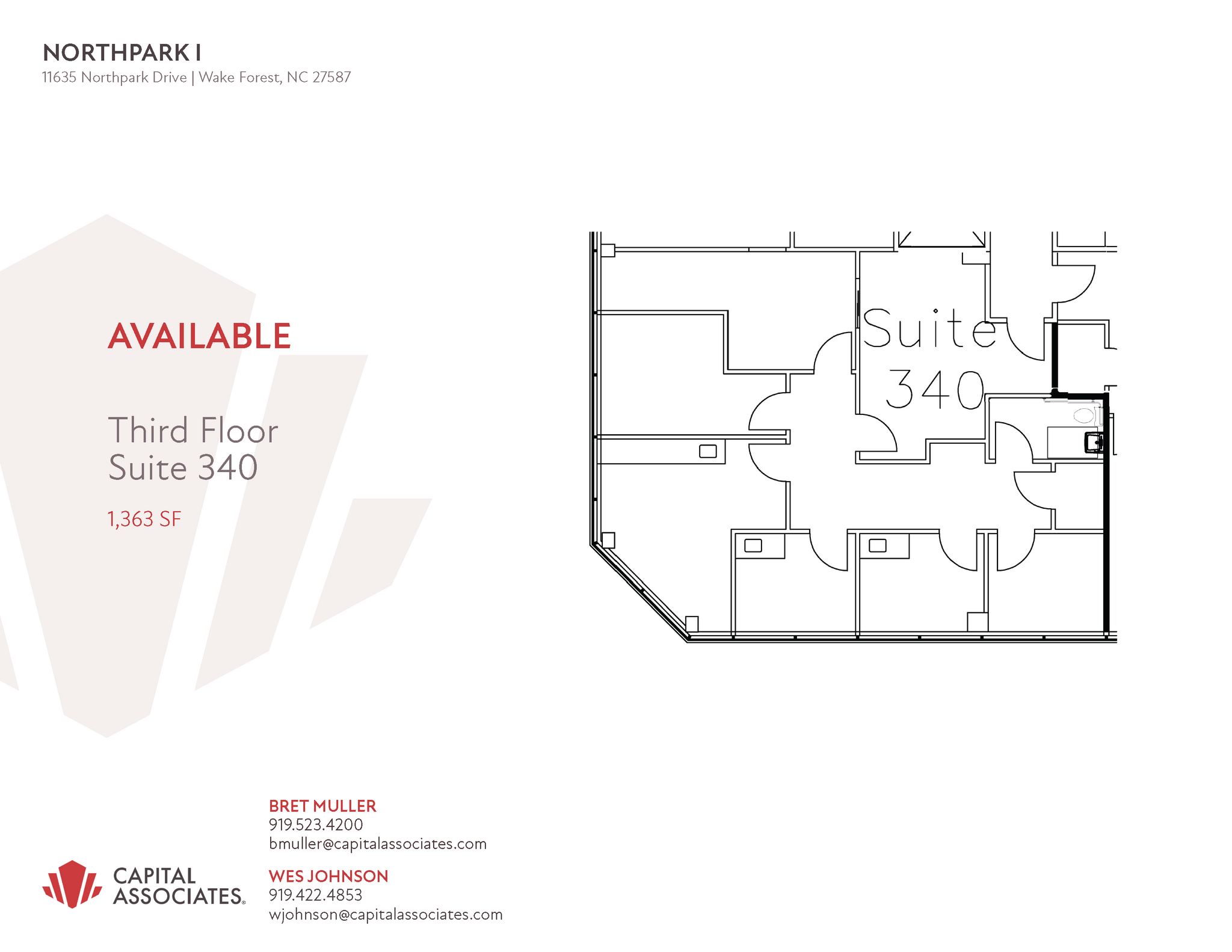 11635 Northpark Dr, Wake Forest, NC for lease Floor Plan- Image 1 of 1