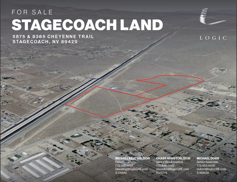 5875 & 8385 & 8385 Cheyenne Trail, Stagecoach, NV for sale - Building Photo - Image 1 of 1