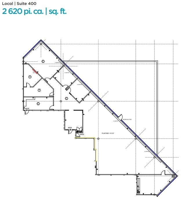 6505 Rte Transcanadienne, Montréal, QC for lease Floor Plan- Image 1 of 1