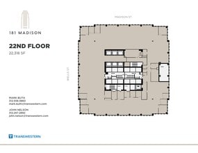 181 W Madison St, Chicago, IL for lease Site Plan- Image 2 of 2
