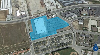 710 W Tehachapi Blvd, Tehachapi, CA - AERIAL  map view