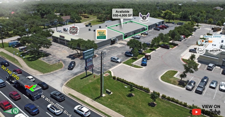 400 W Whitestone Blvd, Cedar Park, TX for lease Building Photo- Image 1 of 12