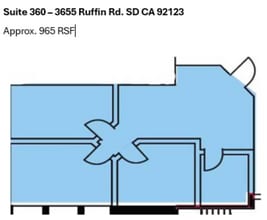 3655 Ruffin Rd, San Diego, CA for lease Floor Plan- Image 2 of 19
