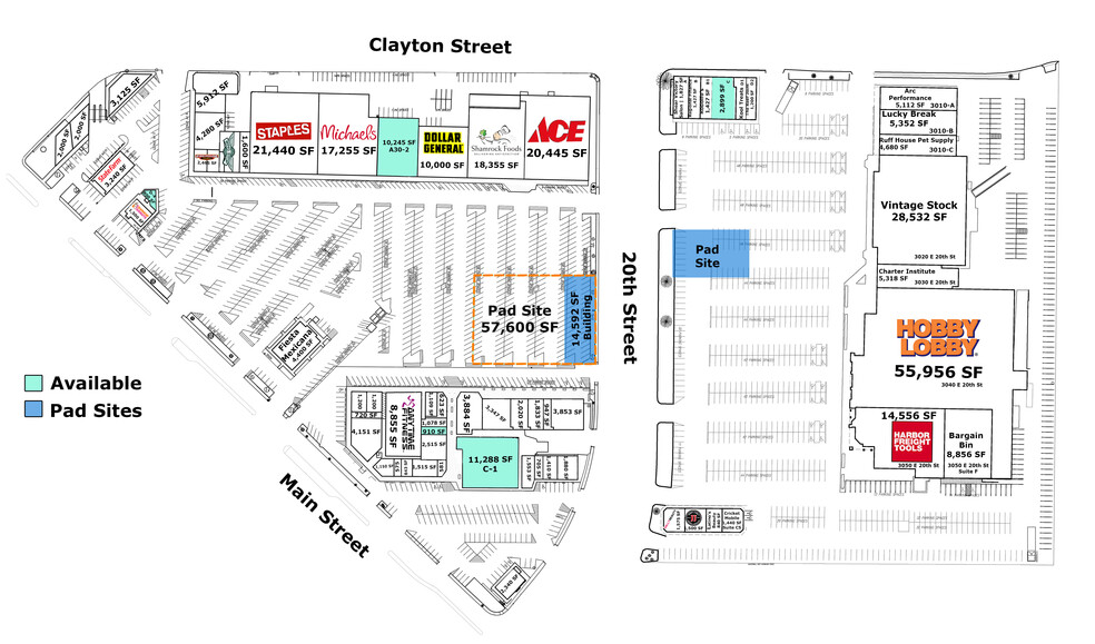 3030 E Main St, Farmington, NM for lease - Site Plan - Image 2 of 9