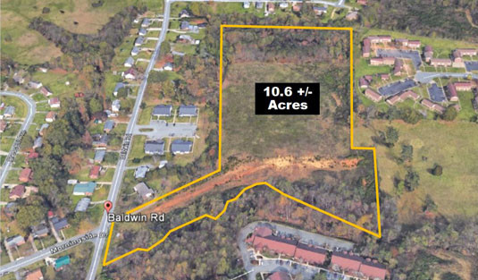 Baldwin Road & Morningside Dr, Burlington, NC for sale - Primary Photo - Image 1 of 1