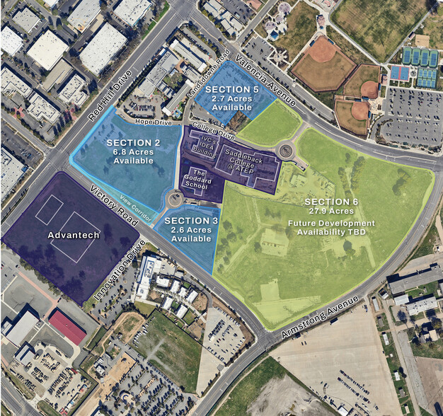 Victory Rd, Tustin, CA for sale - Site Plan - Image 1 of 2