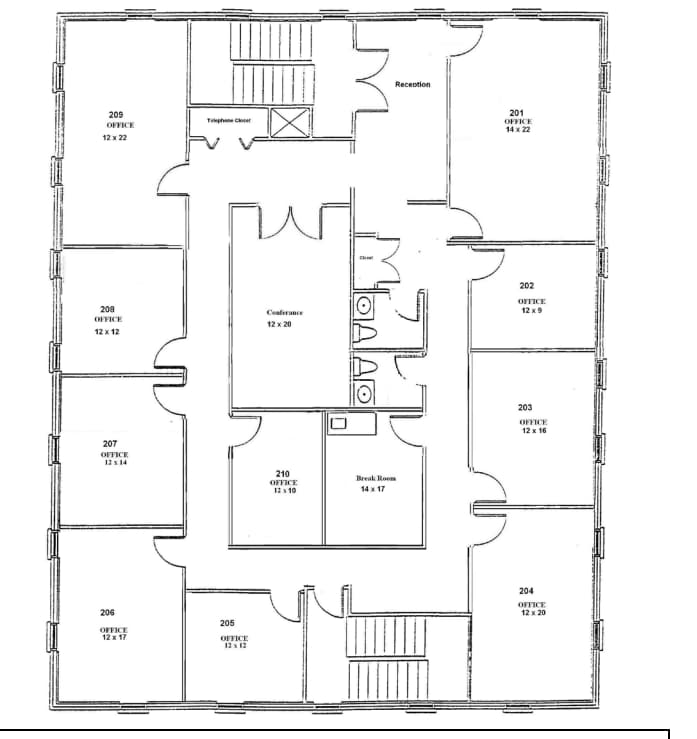 2494 Jett Ferry Rd, Dunwoody, GA for lease Floor Plan- Image 1 of 1
