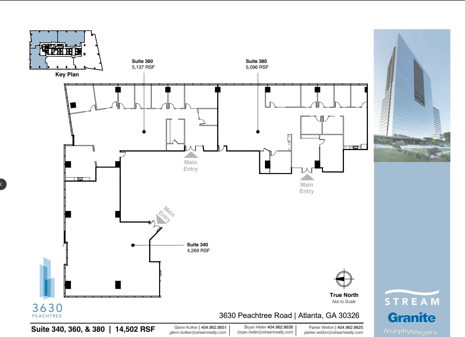 3630 Peachtree Rd NE, Atlanta, GA for lease Floor Plan- Image 1 of 3
