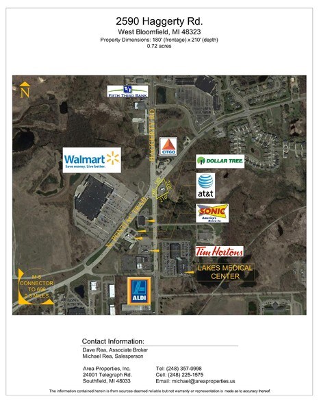 2590 Haggerty Rd, West Bloomfield, MI for lease - Building Photo - Image 2 of 3
