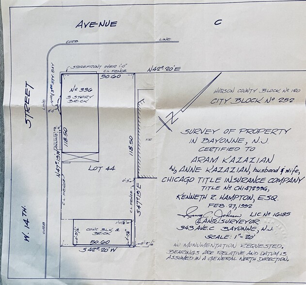 336-338 Avenue C, Bayonne, NJ for sale - Building Photo - Image 2 of 2