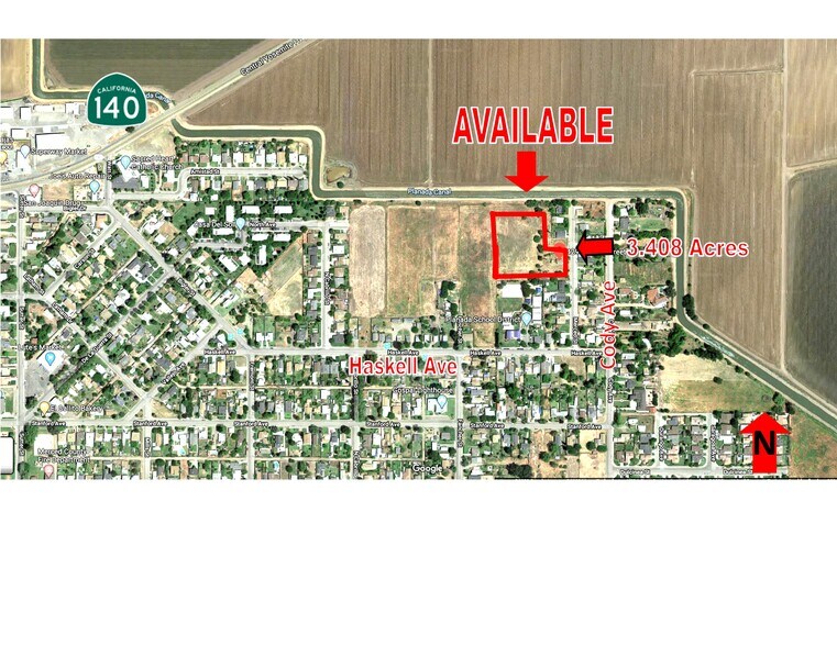 429 Merced St, Planada, CA 95365 Residential Development Land in