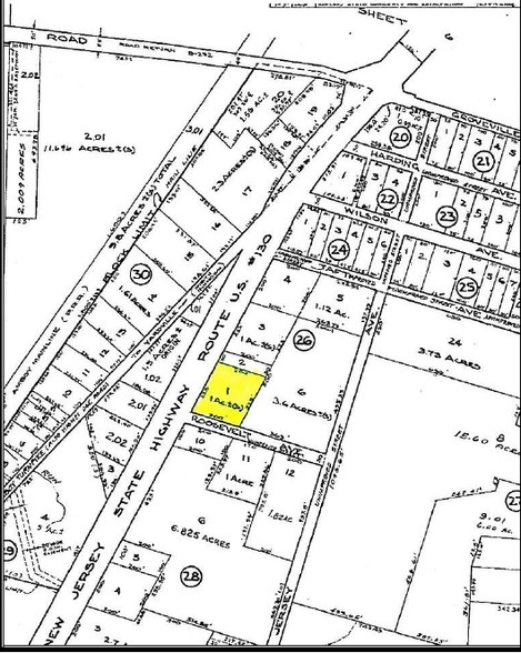 59 Route 130, Trenton, NJ for lease - Plat Map - Image 2 of 5