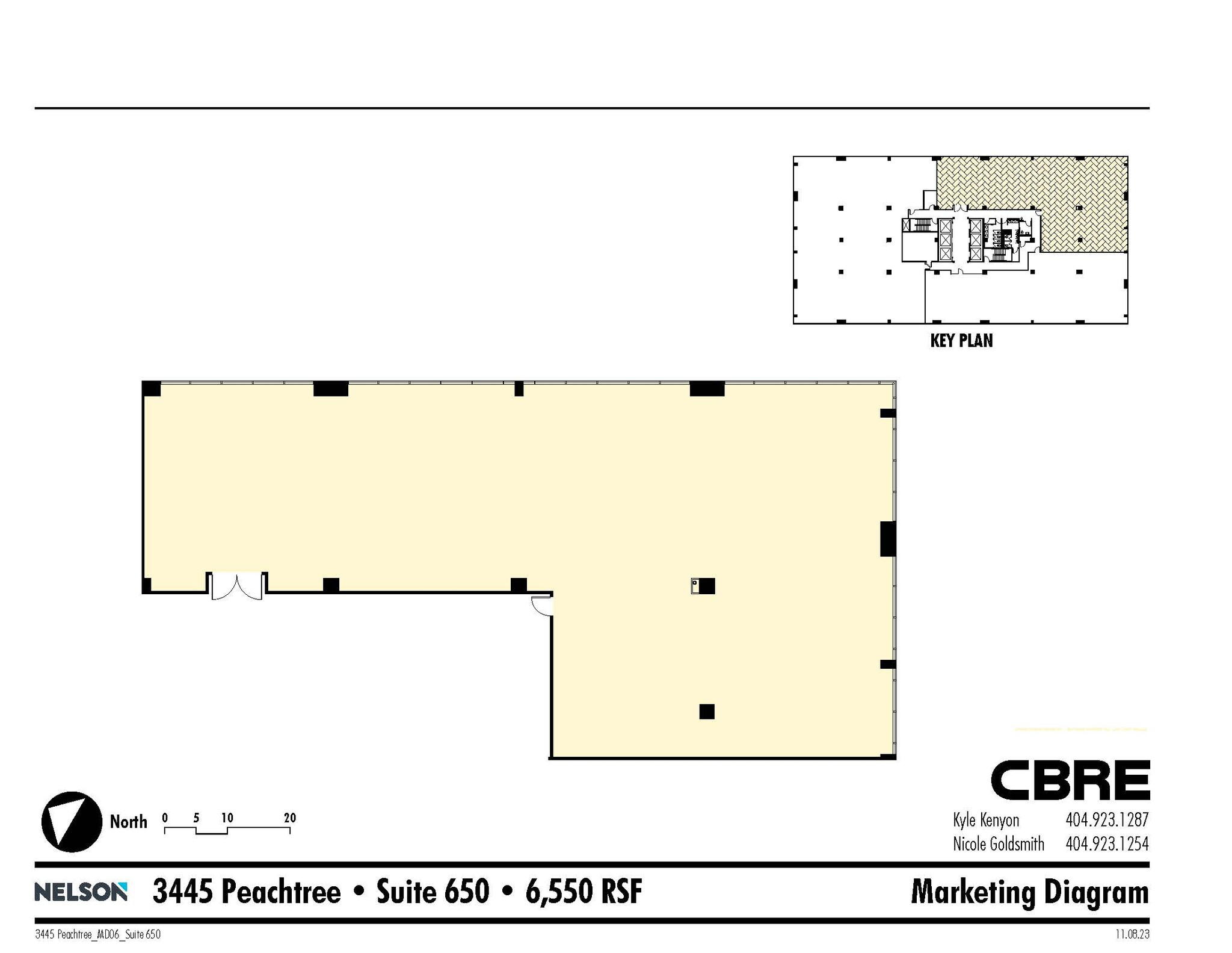 3445 Peachtree Rd NE, Atlanta, GA for lease Floor Plan- Image 1 of 1