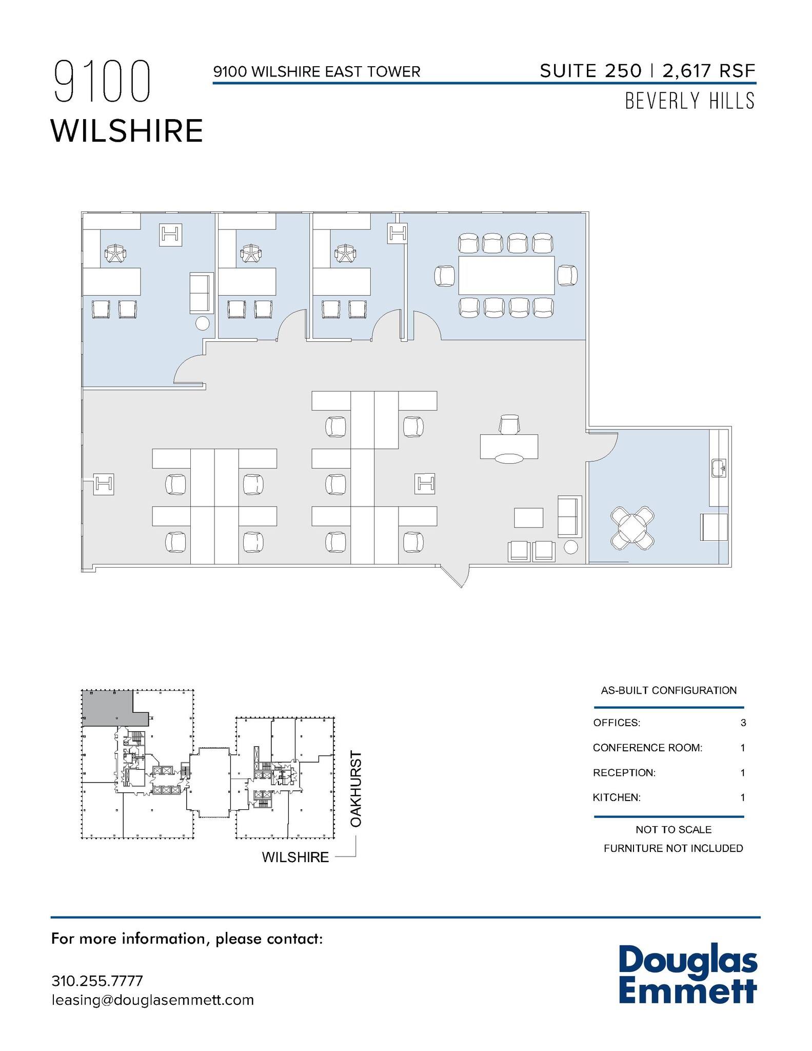 9100 Wilshire Blvd, Beverly Hills, CA for lease Floor Plan- Image 1 of 1