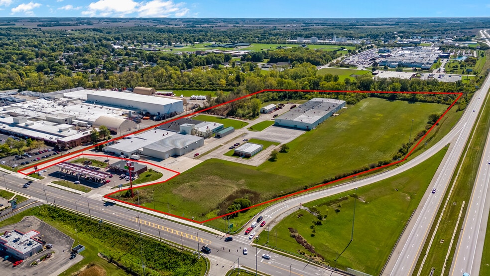 1521 W Michigan St, Sidney, OH for sale - Aerial - Image 2 of 5