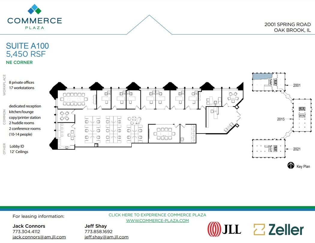 2001 Spring Rd, Oak Brook, IL for lease Floor Plan- Image 1 of 1