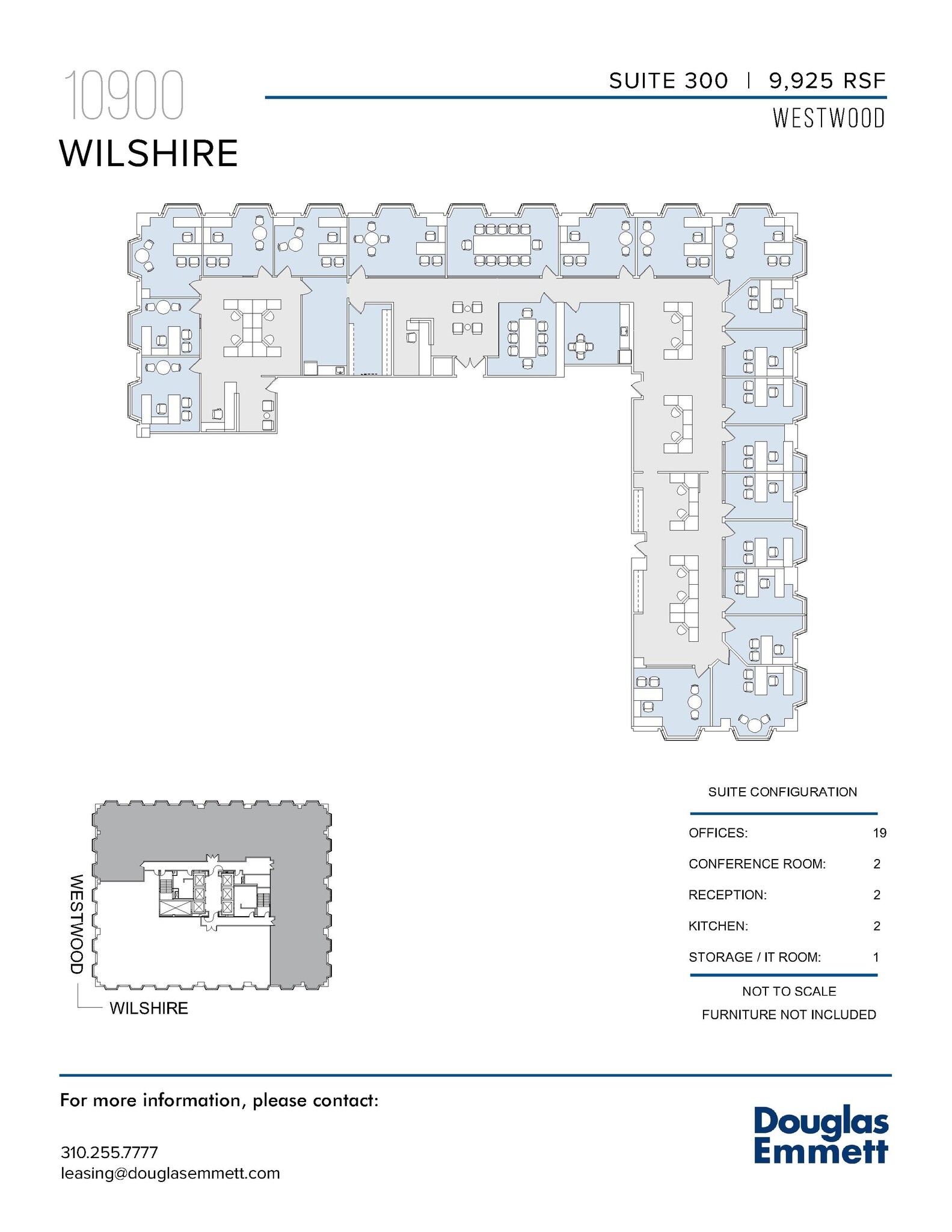 10900 Wilshire Blvd, Los Angeles, CA for lease Floor Plan- Image 1 of 1