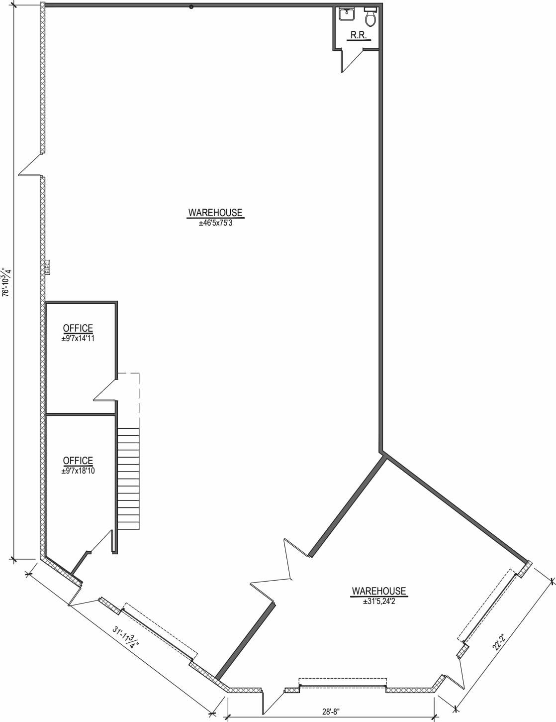 700 N Golden Key St, Gilbert, AZ for lease Floor Plan- Image 1 of 1