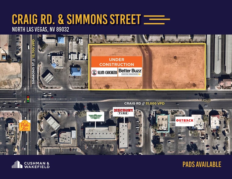 W Craig Rd, North Las Vegas, NV for lease - Building Photo - Image 1 of 6