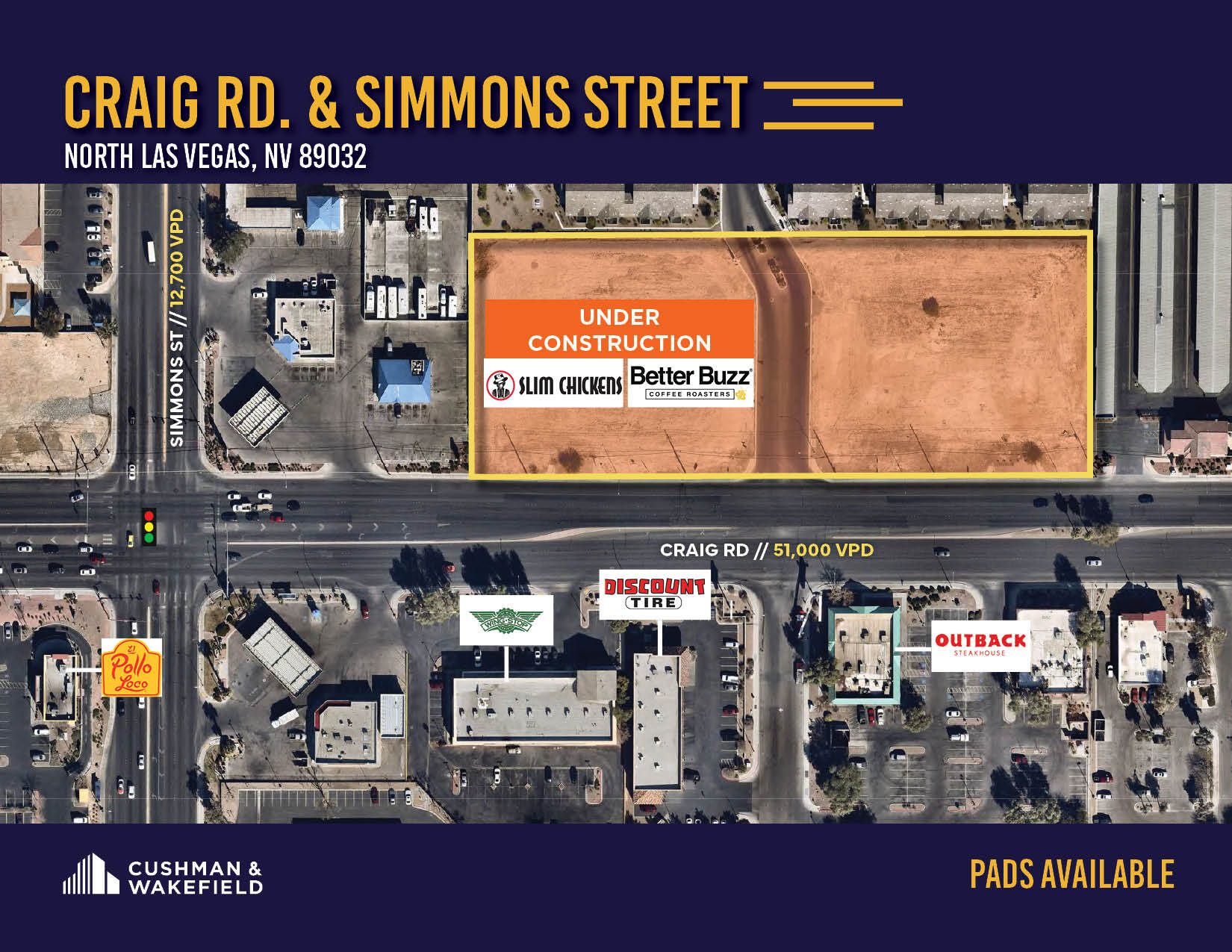 W Craig Rd, North Las Vegas, NV for lease Building Photo- Image 1 of 7