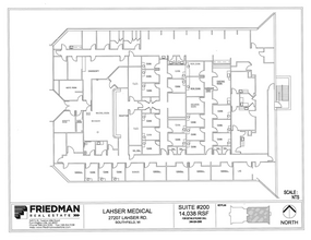 27177 Lahser Rd, Southfield, MI for lease Floor Plan- Image 1 of 1