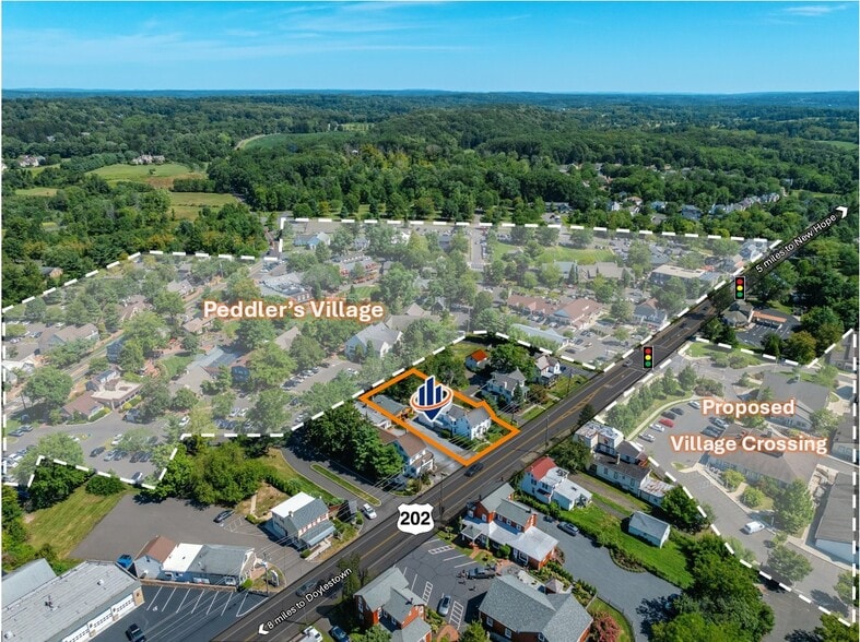 5812 Route 202, Lahaska, PA for sale - Aerial - Image 1 of 13